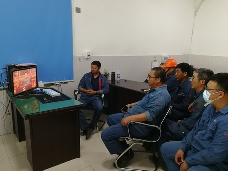 德彩网集团集中收听收看庆祝中国共产党成立100周年大会盛况