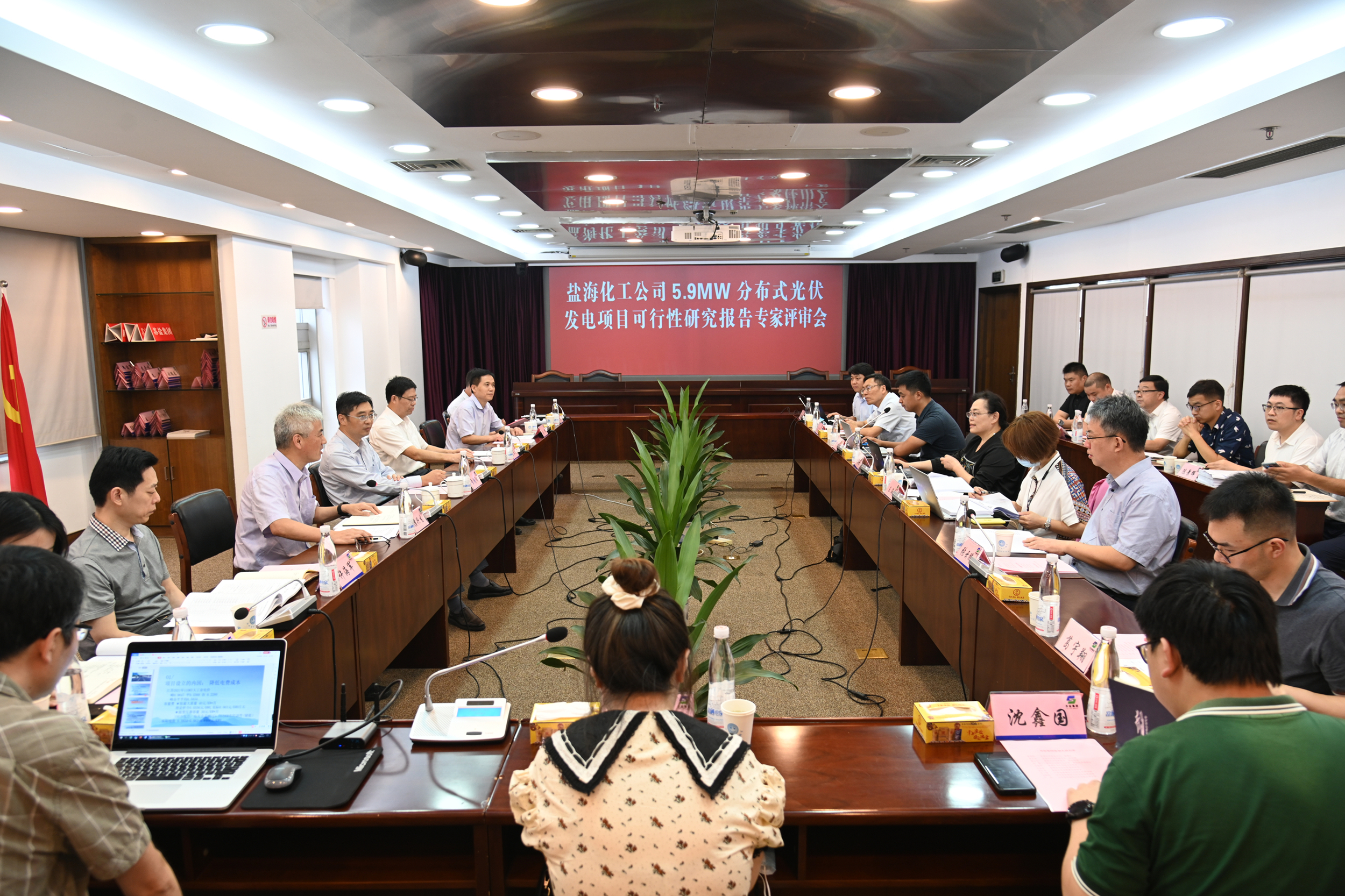 盐海化工公司光伏项目科研报告顺利通过专家论证评审 盐海化工公司光伏项目科研报告顺利通过专家论证评审