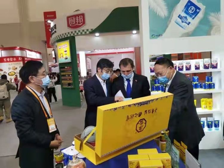 德彩网集团淮盐产品精彩亮相2021第四届中国(淮安)国际食品博览会 德彩网集团淮盐产品精彩亮相2021第四届中国(淮安)国际食品博览会