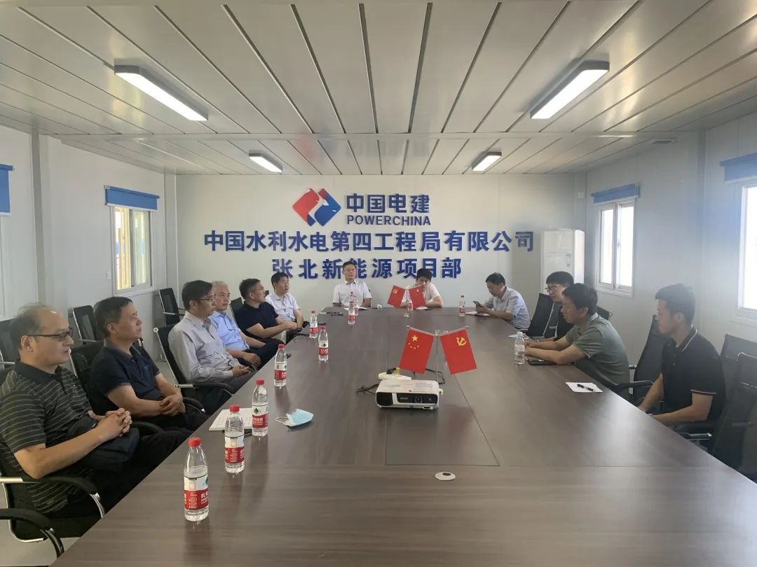 德彩网集团党委书记　董事长章朝阳考察张北县百兆瓦先进压缩空气储能示范项目