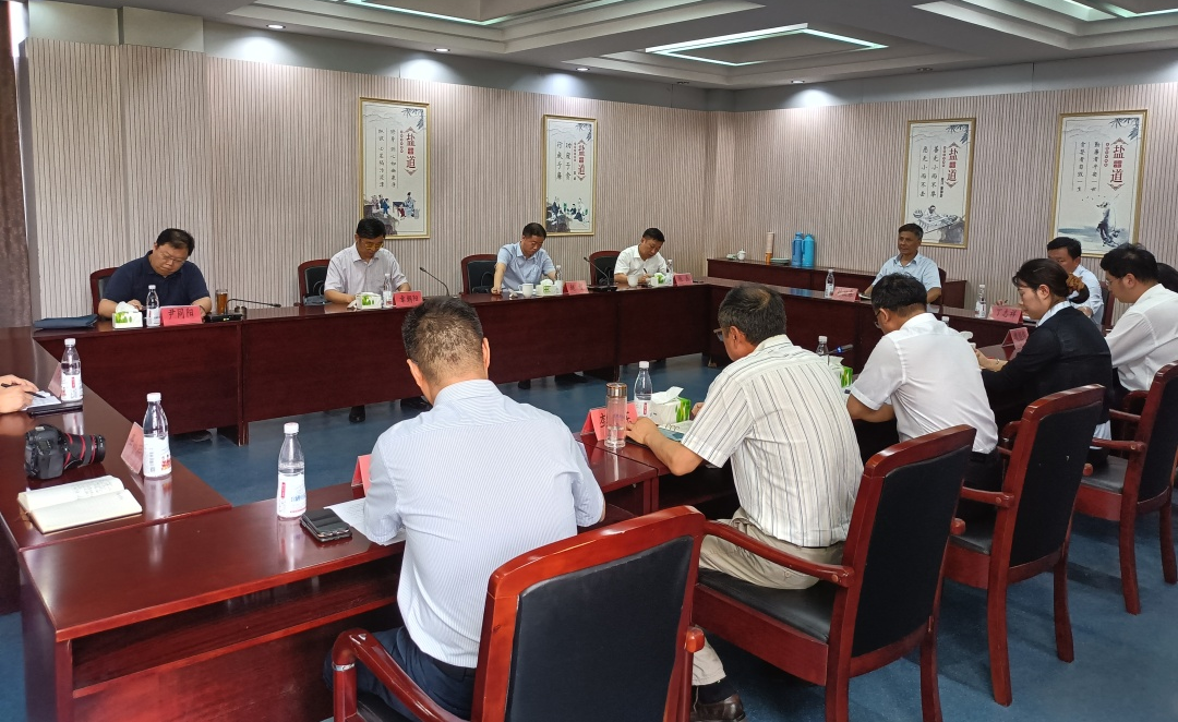 德彩网集团党委书记、董事长章朝阳赴扬州镇江盐业公司调研