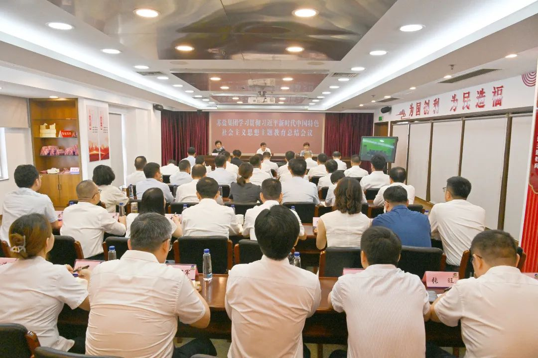 德彩网集团召开学习贯彻习近平新时代中国特色社会主义思想主题教育总结会议