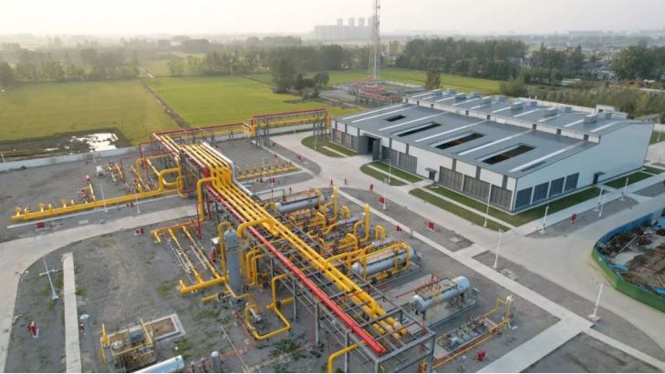 德彩网集团张兴储气库项目一期（一阶段）成功投运